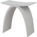 Bernstein - Tabouret de douche siège de baignoire antidérapant, chaise de salle de bain imperméable fonte minérale - 43x23,5cm - Pb4001
