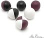 Mister Babache Balle en granulés de silicone super douce Noir