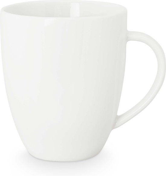 vtwonen Mok met Oor - Wit - Porselein - 250 ml
