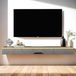OEM Meuble TV mural suspendu, en bois, avec 2 tiroirs, 1 porte, 150 cm