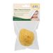 GRÜNSPECHT Zimocca natuurspons, badspons voor baby's, extra zacht en fijne poriën, 6-7 cm, 1 stuk (510-00)
