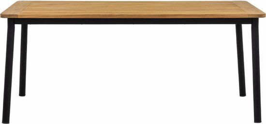 Apple Bee Elle Teak Tuin Eettafel - 180 x 90 cm - Antraciet