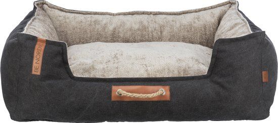 Trixie Be Nordic Hondenmand Fohr - Zwart Zand - 60x50 cm
