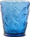 J-Line Drinkglas Vogels - Glas - Blauw - 6 stuks