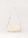 Coccinelle Sac bandoulière en cuir blanc