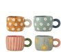 Bloomingville Mokkenset Nini 110ml - Set van 4