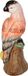 HD Collection Ornament Vogel Aardewerk 11,5x13,5x34cm