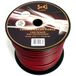 Luidsprekerkabel 2 x 1,50 mm² 100m rood/zwart CCA audiokabel luidsprekerkabel