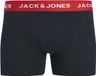 JACK&JONES JACKYLE SOLID TRUNKS 12 PACK Heren Onderbroek Navy Blazer Effen Katoen/Elastaan L