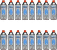 Z.M.C Cartouches de gaz butane 227 g avec type de valve MSF-1a, cartouches de gaz butane universelles avec raccord à baïonnette Cartouche de gaz pour réchauds de camping, radiateur à gaz, brûleur à gaz, désherbeur thermique