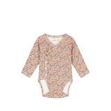 A Tiny Story romper met print - roze/beige/blauw