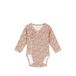 A Tiny Story romper met print - roze/beige/blauw