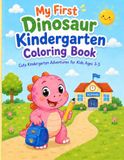 My First Dinosaur Kindergarten Coloring Book