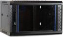 DSIT 4U wandkast met glazen deur 600x450x280mm (BxDxH)