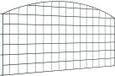 vidaXL Vijverhekset - 5 stuks - 100 x 50 cm - Staal - Groen