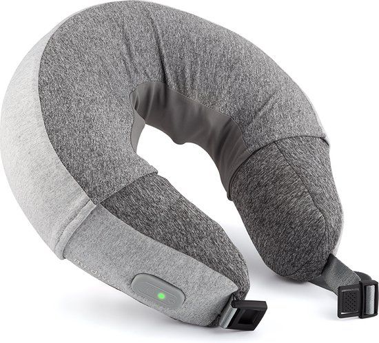 Medivon Puffy - Shiatsu Massagekussen - Elektrisch Nekmassage Apparaat - Massage Kussen Nek en Rug - Draadloos