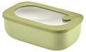Guzzini - Kitchen Active Design, STORE&MORE BIO, Récipient hermétique rectangulaire pour réfrigérateur/congélateur/micro-ondes - Vert avocat, 20 x 12 x h7cm | 900 ml - 171001253