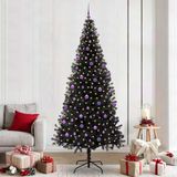 Prolenta Maison Exclusive Kerstboom, zwart, 240 cm, PVC