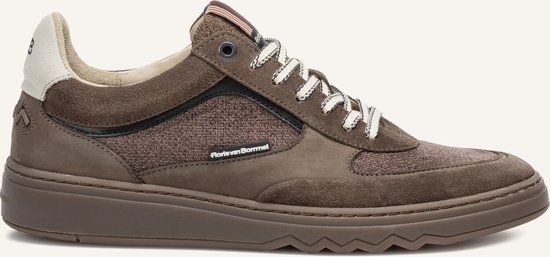 Floris van Bommel Sfm-10256 De Kupster Sneakers - Textiel - Heren - Bruin - Maat 42⅔