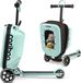 Cariboo iTravel - Trottinette enfant - Menthe - Dès 2 ans - Guidon réglable - Pliable