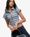 Superdry Chemise à carreaux manches courtes coupe ajustée Bench Blue Taille : M