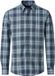 CASA MODA Sport casual fit overhemd - twill - blauw met groen en wit geruit