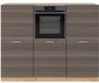 Vicco R-Line Keukenblok – 180 cm zonder werkblad Edel grijs/gouden eik