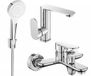 Mexen Milo R05 set de bain, chrome