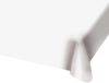 Folat Tafelkleed - 4 stuks - Wit - 130 x 180 cm - Kunststof