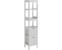 Vicco Vilda Badkamerkast – 30 x 144 cm met 2 laden Wit