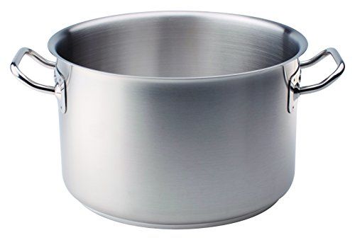 Pentole Agnelli RVS diepe Saucepot met 2 handgrepen - 15,86 liter - 8007441146825