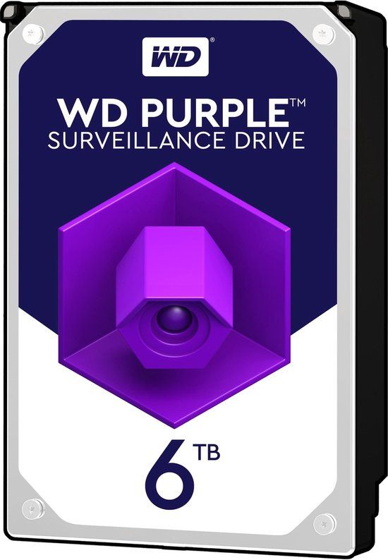 Westers digitaal Western Digital WD Purple - Interne harde schijf 3.5" - 6 TB