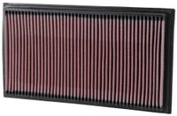 K&N Vervangingsluchtfilter compatibel met Mercedes E-Klasse W210 1995-2002, CLK430, CLK55 1998-2002 (33-2747)