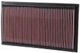 K&N Vervangingsluchtfilter compatibel met Mercedes E-Klasse W210 1995-2002, CLK430, CLK55 1998-2002 (33-2747)