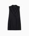 A|X Armani Exchange Robe à col inversé, double boutonnage et fermeture éclair