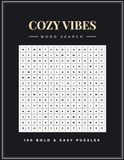 Cozy Vibes Word Search: 100 Relaxing Large Print Word Search Puzzles