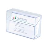 SIGEL VA110 visitekaartjesbox voor 100 kaarten in creditcardformaat 86 x 56 mm