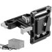 Neewer Mini V-Mount batterijplaat met 15 mm LWS-staafklemmen