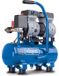 SCHEPPACH Horizontale luchtdrukkompressor HC08Si, 6 liter, 1100W, 8 bar, stille, olievrije, dubbele cilinder