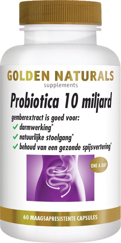 Golden Naturals Probiotica Plus (60 capsules)