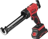 VEVOR Accu-Patroonpistool, Patroonpers, Siliconenpistool (20 V, voor Patronen Van 300 Ml, tot 270 Kg, 4-Traps Regelbare Snelheid, Inclusief Batterij en Oplader) Compatibel met Acrylzuur, Lijmen