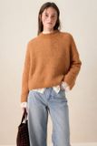 Sissy-Boy - Lichtbruine trui met turtleneck