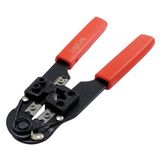 LogiLink WZ0004 krimptang (8P8C-RJ45) met kabelsnijder en metalen stripper