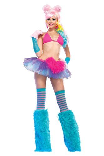 Leg Avenue Spandex Bikini Set Model 81357 M roze