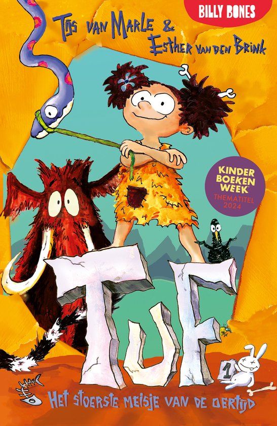 Top1Toys Billy Bones Tuf - Tuf, het stoerste meisje van de oertijd