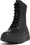 FitFlop Leren Enkellaarzen Zwart Dames Maat 42
