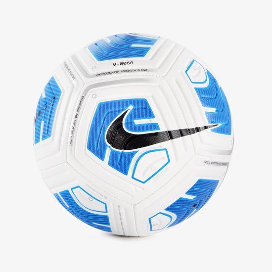 Nike Strike Voetbal - Wit/Blauw - Maat 5 - Unisex