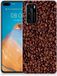 B2Ctelecom Huawei P40 Siliconen Case Koffiebonen