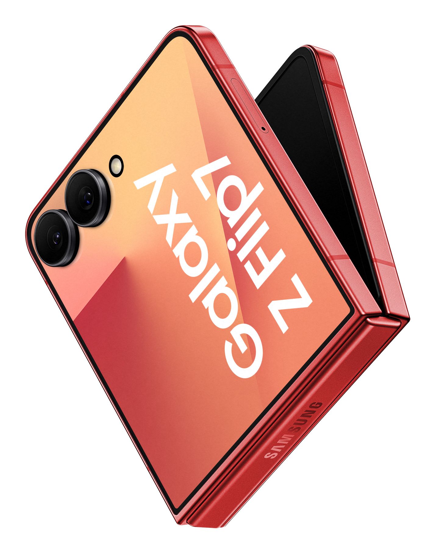 Samsung Galaxy Z Flip7 5G - 6.8" - 512GB - Coral Red