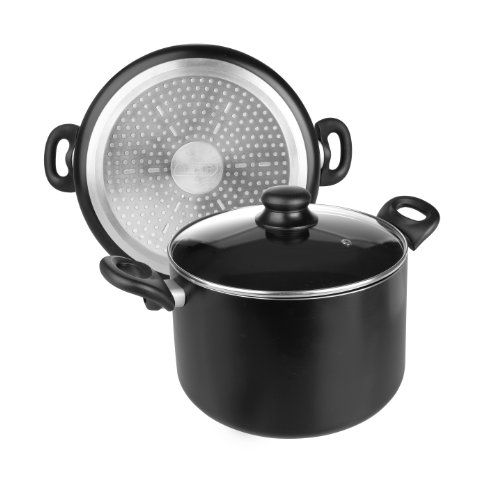 Ibili Kookpan Inducta met deksel - 24 cm - 2 stuks